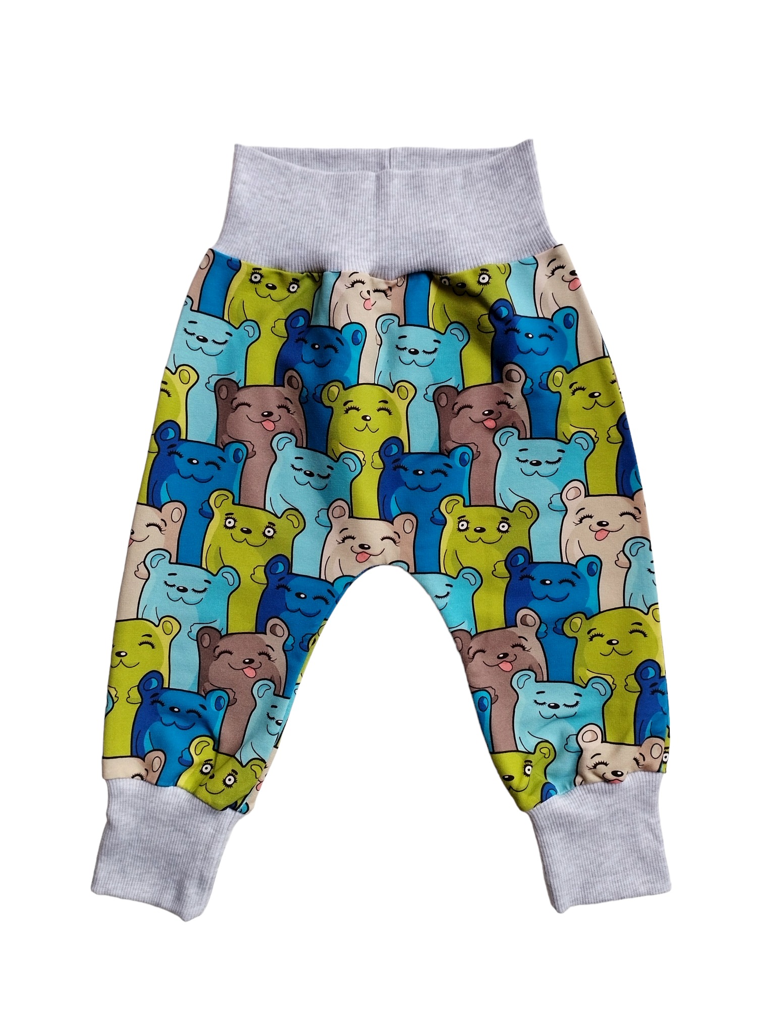 Tepláčky Baggy Barevní medvídci