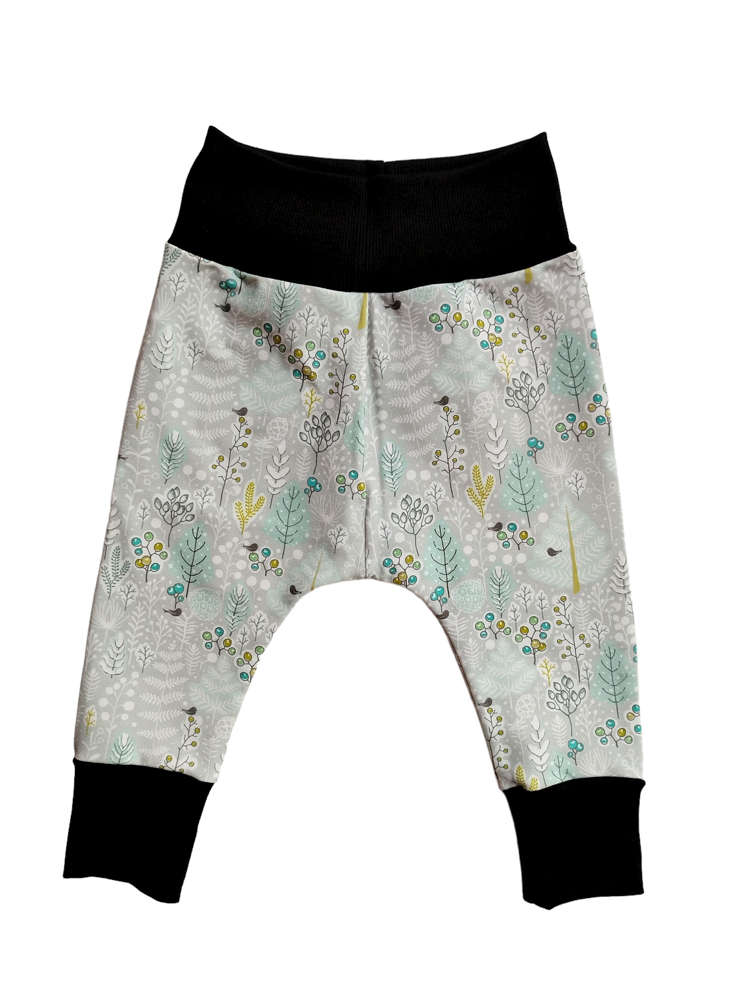 Tepláčky Baggy Zimní les