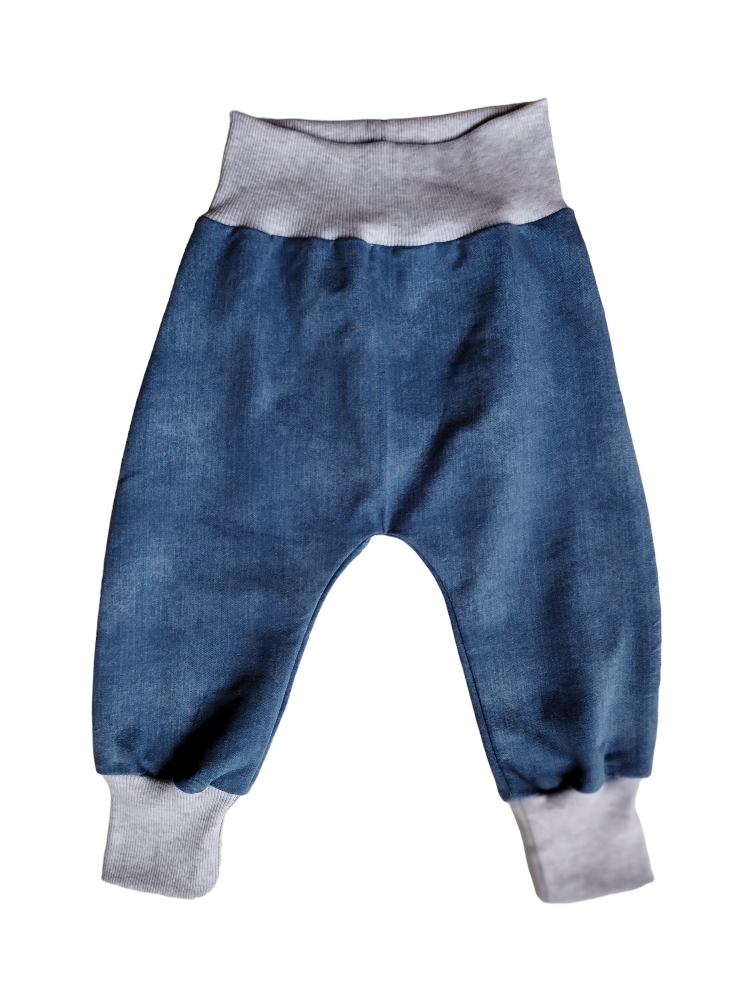 Tepláčky Baggy světlý jeans