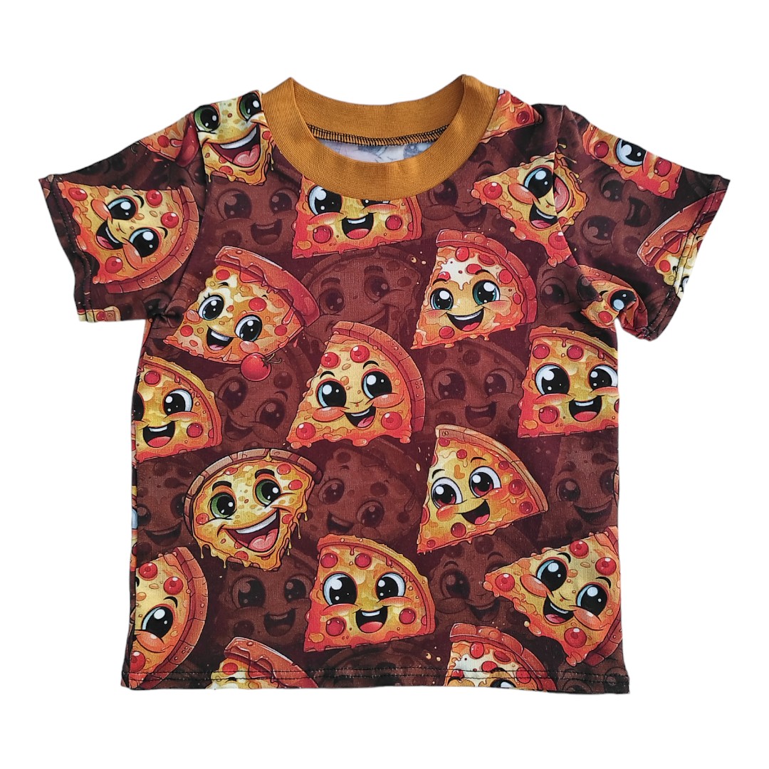 Dětské tričko Veselá pizza